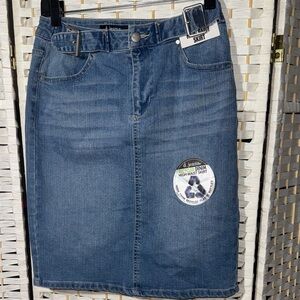 NEW d. jeans Light Blue Denim Skirt